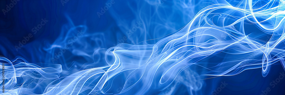Ethereal Smoke, Abstract Swirls of Color in Motion, Capturing the Fluid Beauty of Airborne Elements
