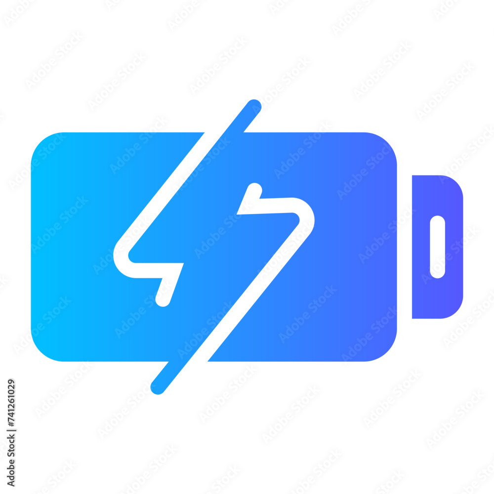 battery Gradient icon battery Gradient icon