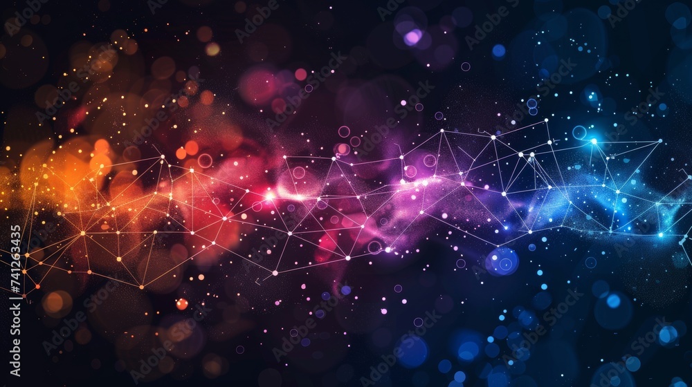 Obraz premium Exploring Data Relationships: Diagramming Connections for Insight