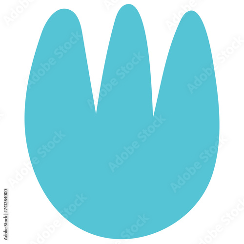 Modern Minimal Abstract Florist Plant Hand drawn Graphic Design