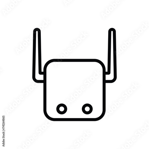 wifi router icon vector design template simple and clean