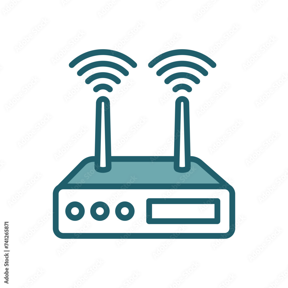 wifi router icon vector design template simple and clean wifi router icon vector design template simple and clean