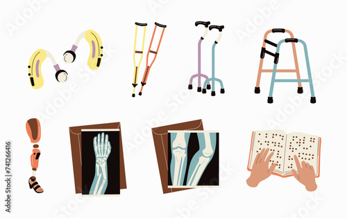 Para-ability People Vector Illustration
