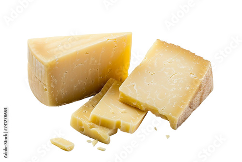 Bliss with Nutrient-rich Cheese On Transparent Background.