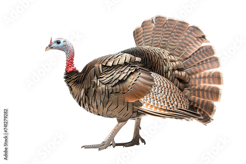 Fresh Turkey On Transparent Background.