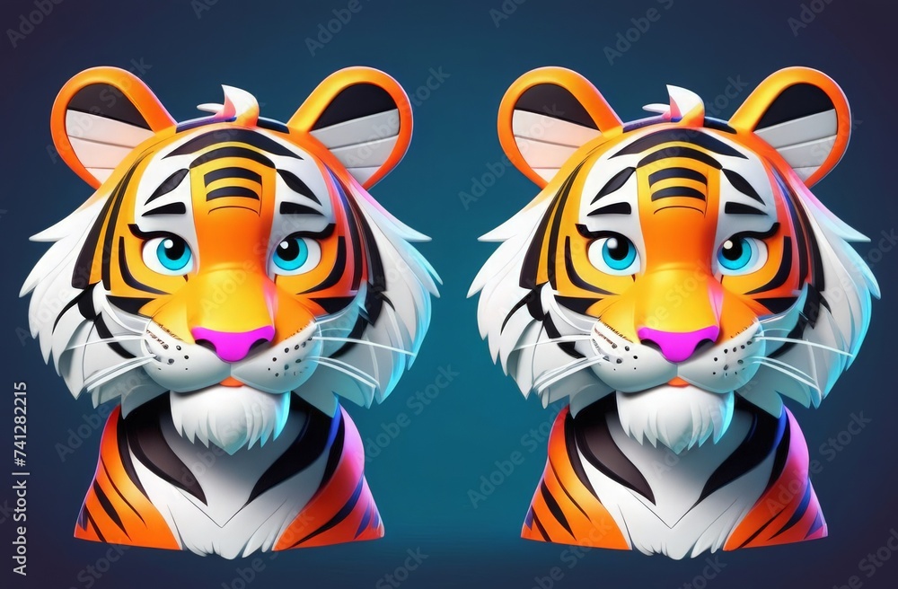 cartoon tiger cartoon tiger