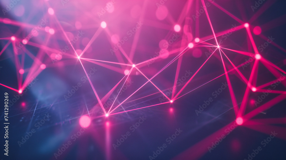 Futuristic Digital Connectivity, Abstract Network and Technology Design, Modern Science Background Futuristic Digital Connectivity, Abstract Network and Technology Design, Modern Science Background
