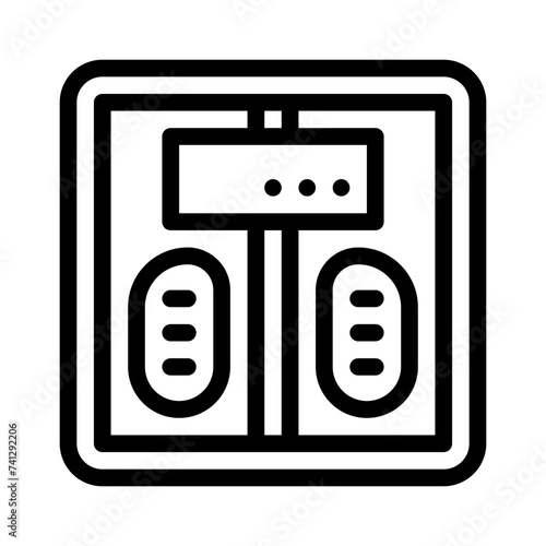 weight line icon
