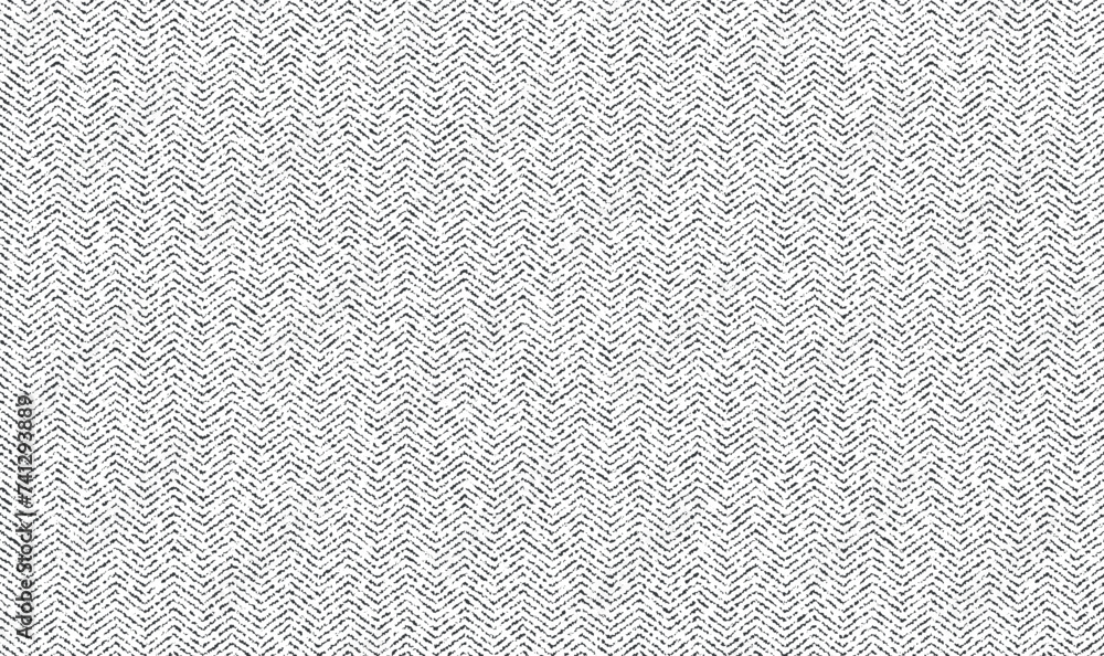 Fototapeta premium Seamless fabric pattern. Jeans denim texture. Monochrome herringbone textured.
