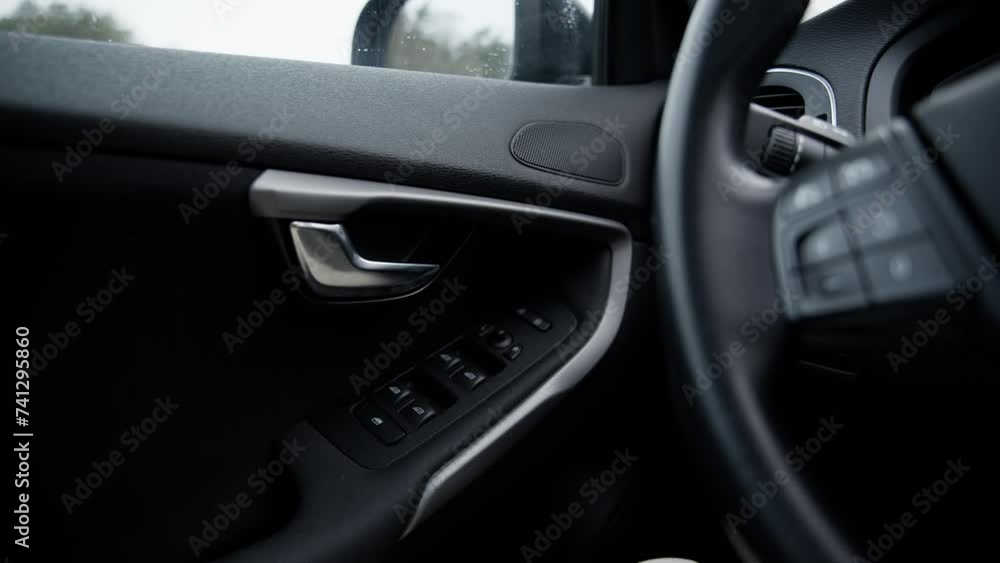 the inside of a car the inside of a car