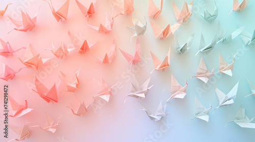 折り紙の鶴 photo