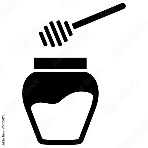 Api phytotherapy solid icon design 