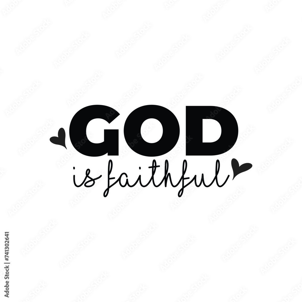 Christian typography design for Tattoo. The message of the Gospel of Jesus Christ. Bible lesson for kids or use as poster, card, flyer or T Shirt