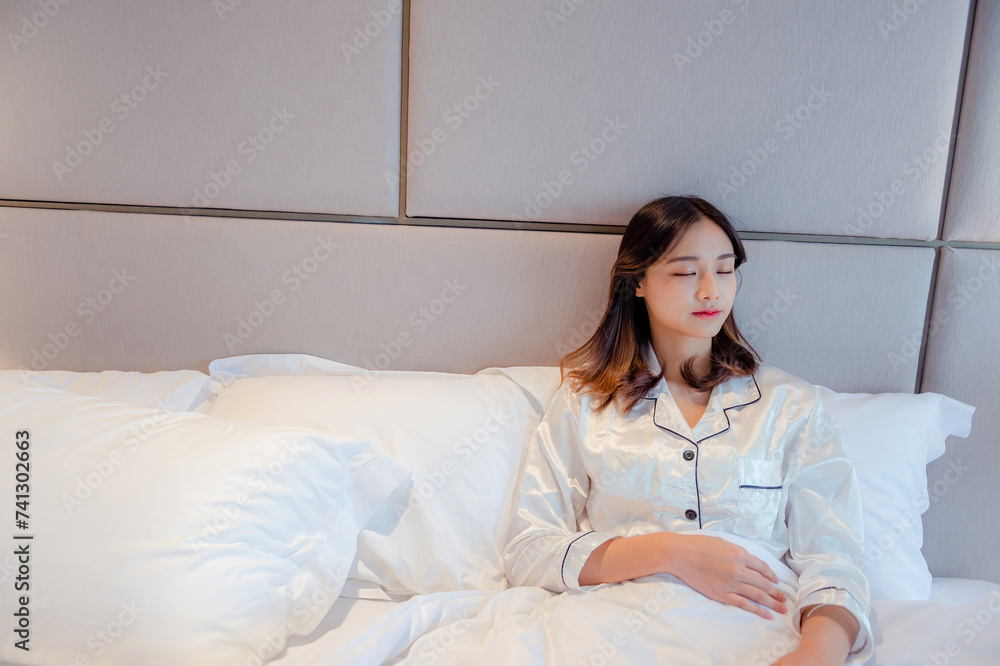 woman in the bedroom woman in the bedroom