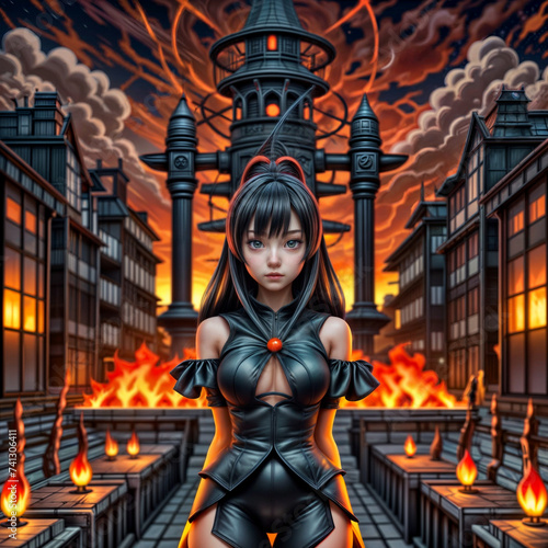 Fiery girls