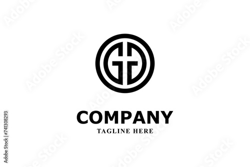 double g letter logo inside a circle