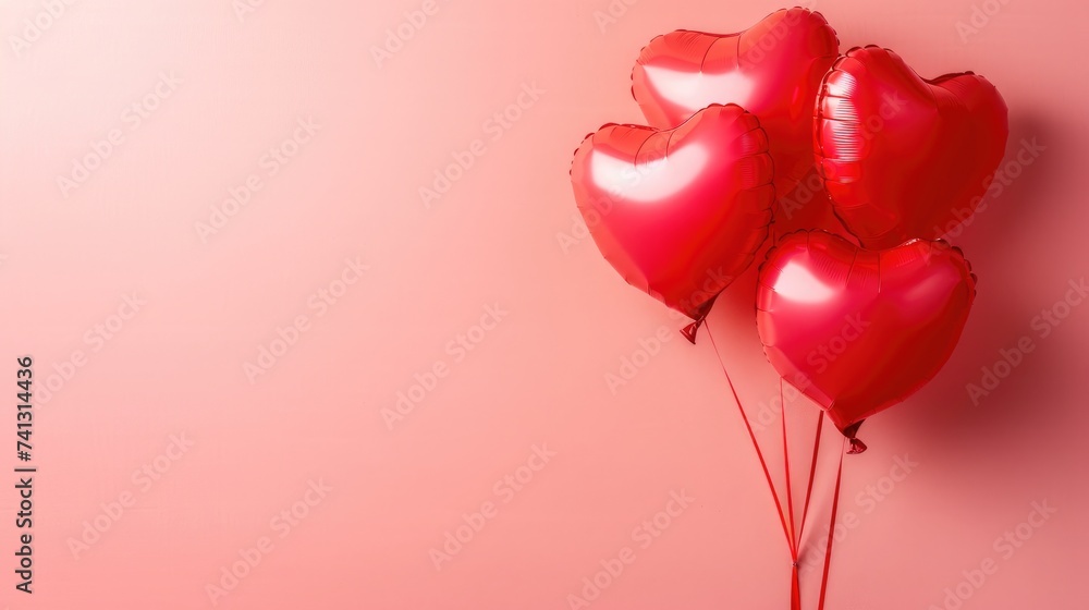 pink hearth balloon