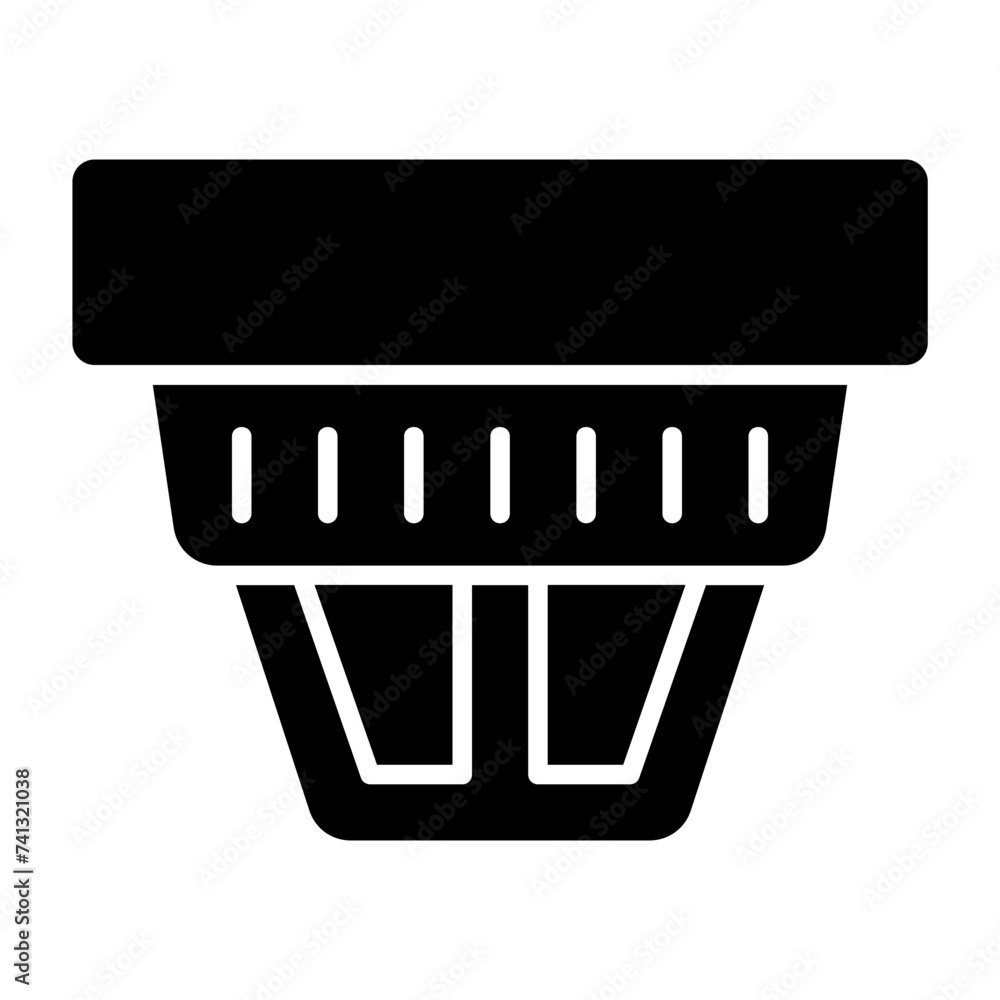 Fire Sensor Icon Fire Sensor Icon