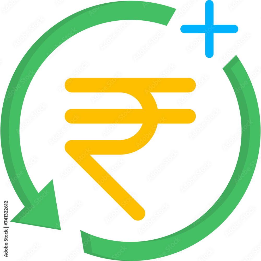 Obraz premium Rupee Icon