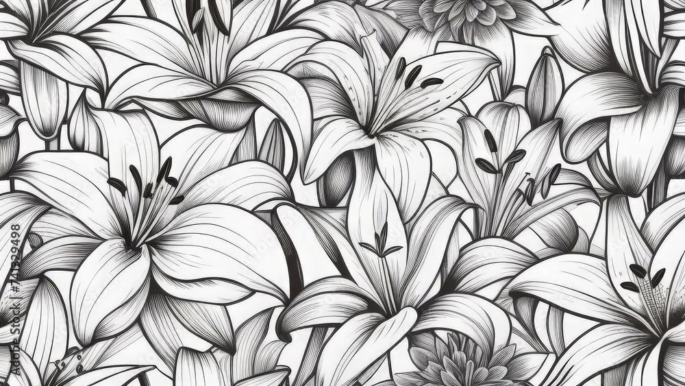 seamless floral pattern seamless floral pattern
