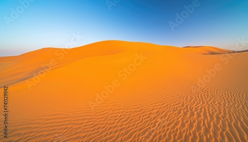 Empty Quarter Desert Dunes. A sea of sand