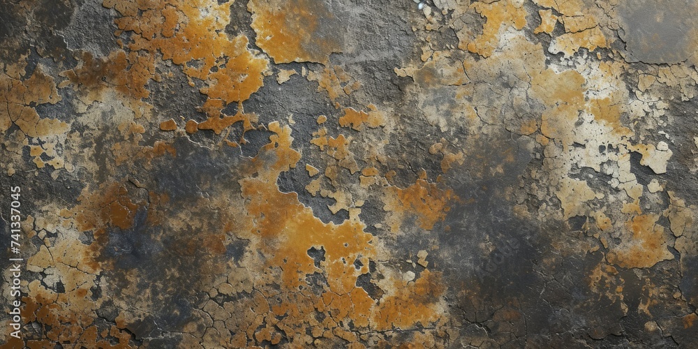 Rusty Wall Grunge Texture Background
