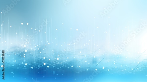 Light blue abstract neutral glowing backround for digital technology and medical science