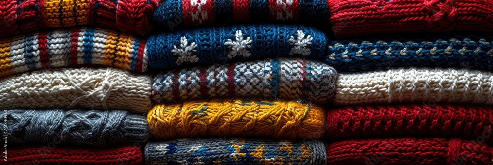 Colorful Pattern Of Traditional Scandinavi, Background Image, Background For Banner, HD Colorful Pattern Of Traditional Scandinavi, Background Image, Background For Banner, HD