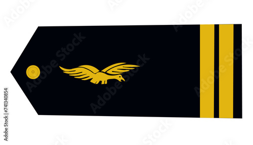 Galon de l'armée de l'air française: Officier subalterne: Lieutenant