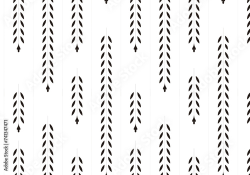 Fondo de motivo floral con ramas de olivo.