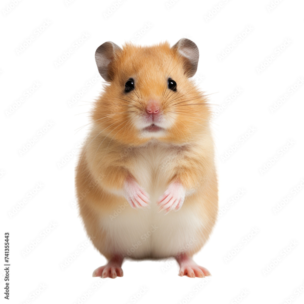 Hamster on transparent background Hamster on transparent background