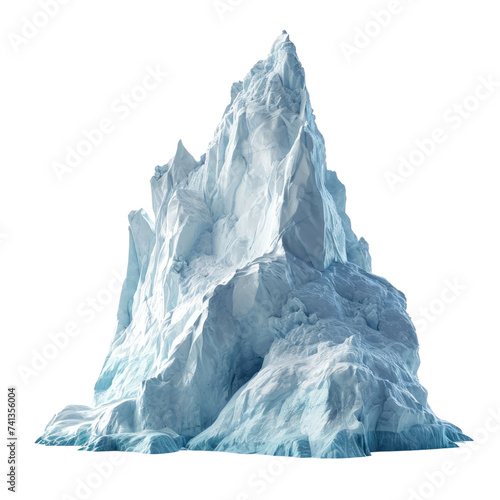 Iceberg on transparent background © posterpalette
