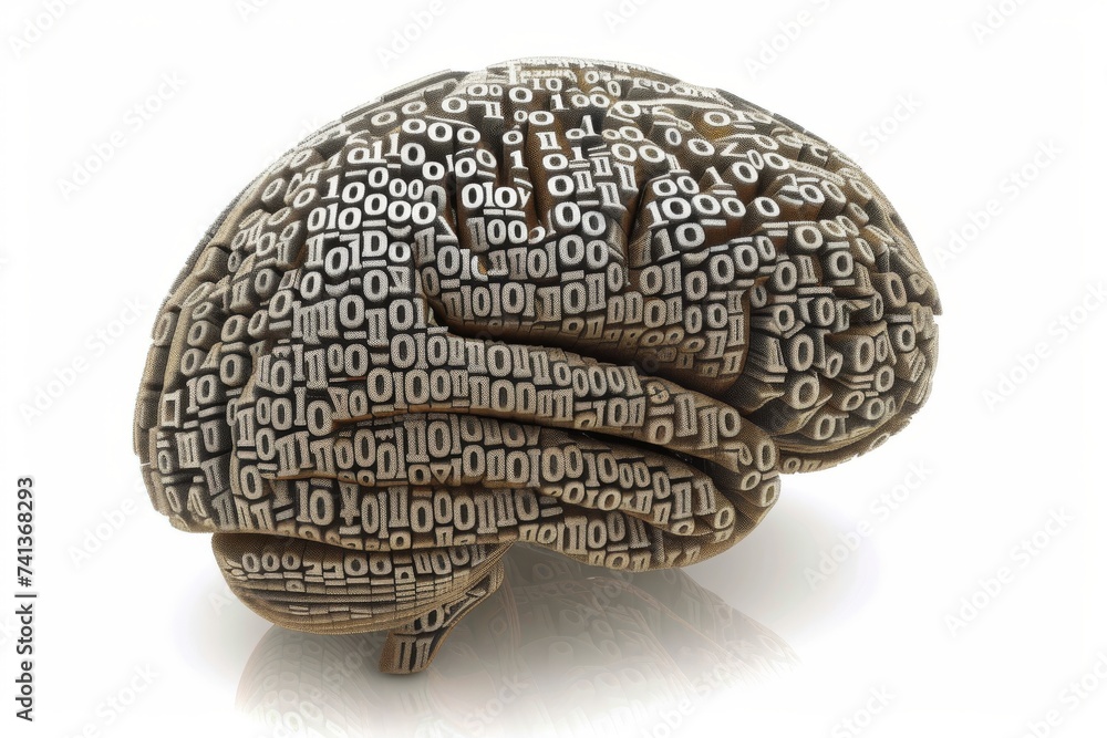 ai-brain-chip-flat-icon-artificial-intelligence-nanoassembly-mind-data