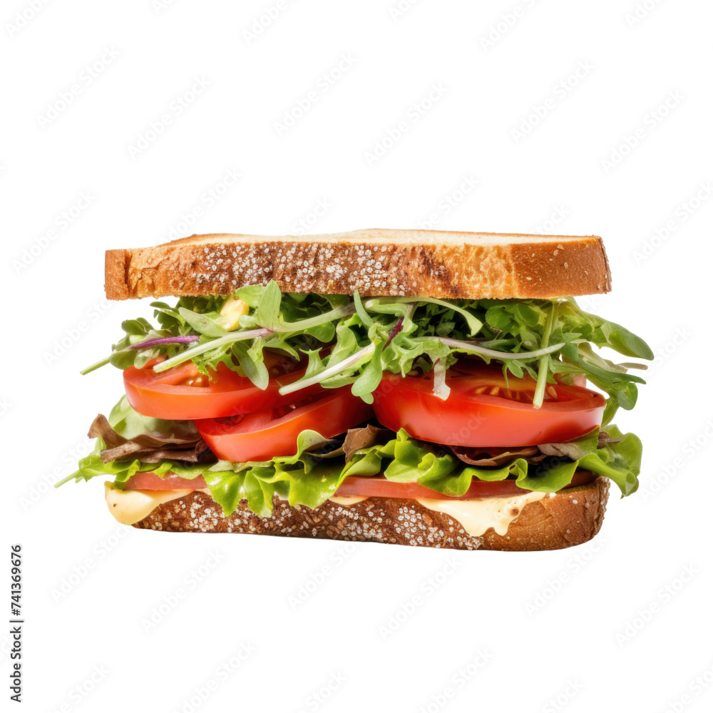 Sandwich on transparent background Sandwich on transparent background
