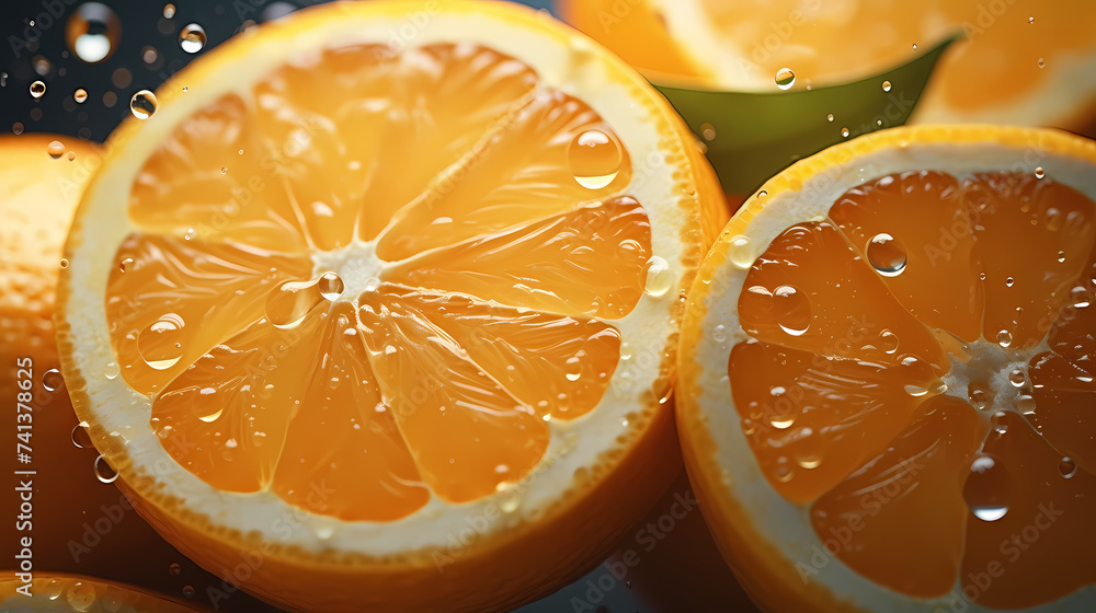Close-up of oranges Close-up of oranges