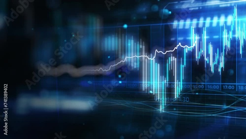 Within the digital space, a substantial flow of stock exchange data is underway.