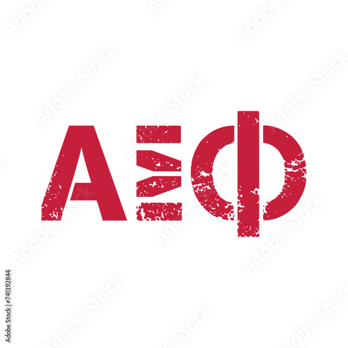 Alpha Sigma Phi greek letter, ΑΣΦ greek letters, ΑΣΦ photo