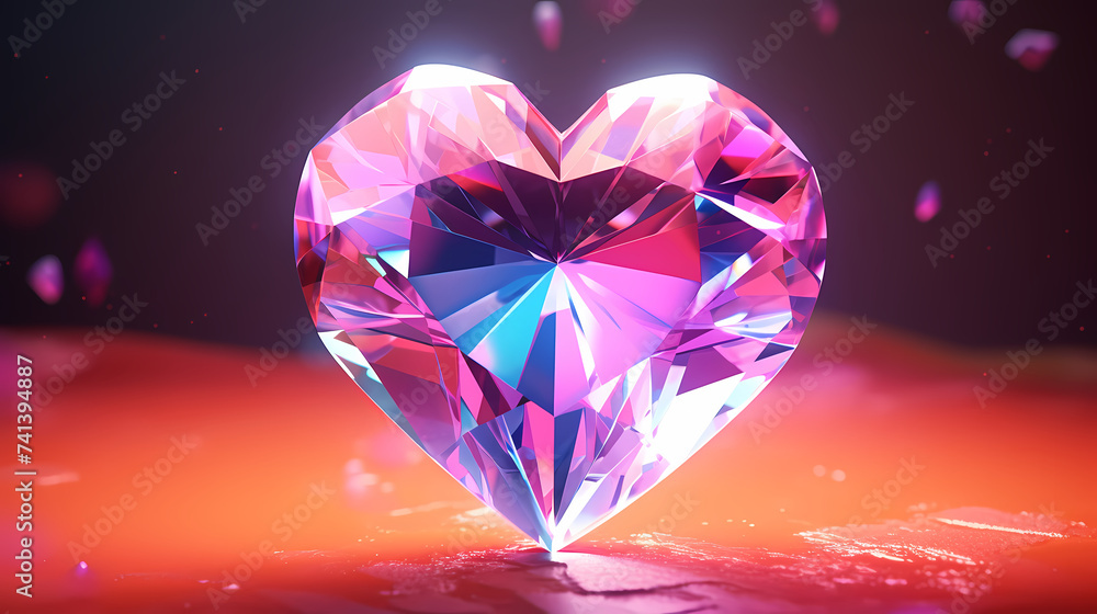 Crystals on background with copy space Crystals on background with copy space