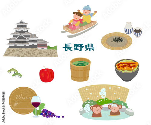 長野県の名所と名産品
