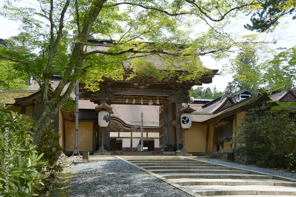 高野山金剛峯寺　表門　和歌山県高野町