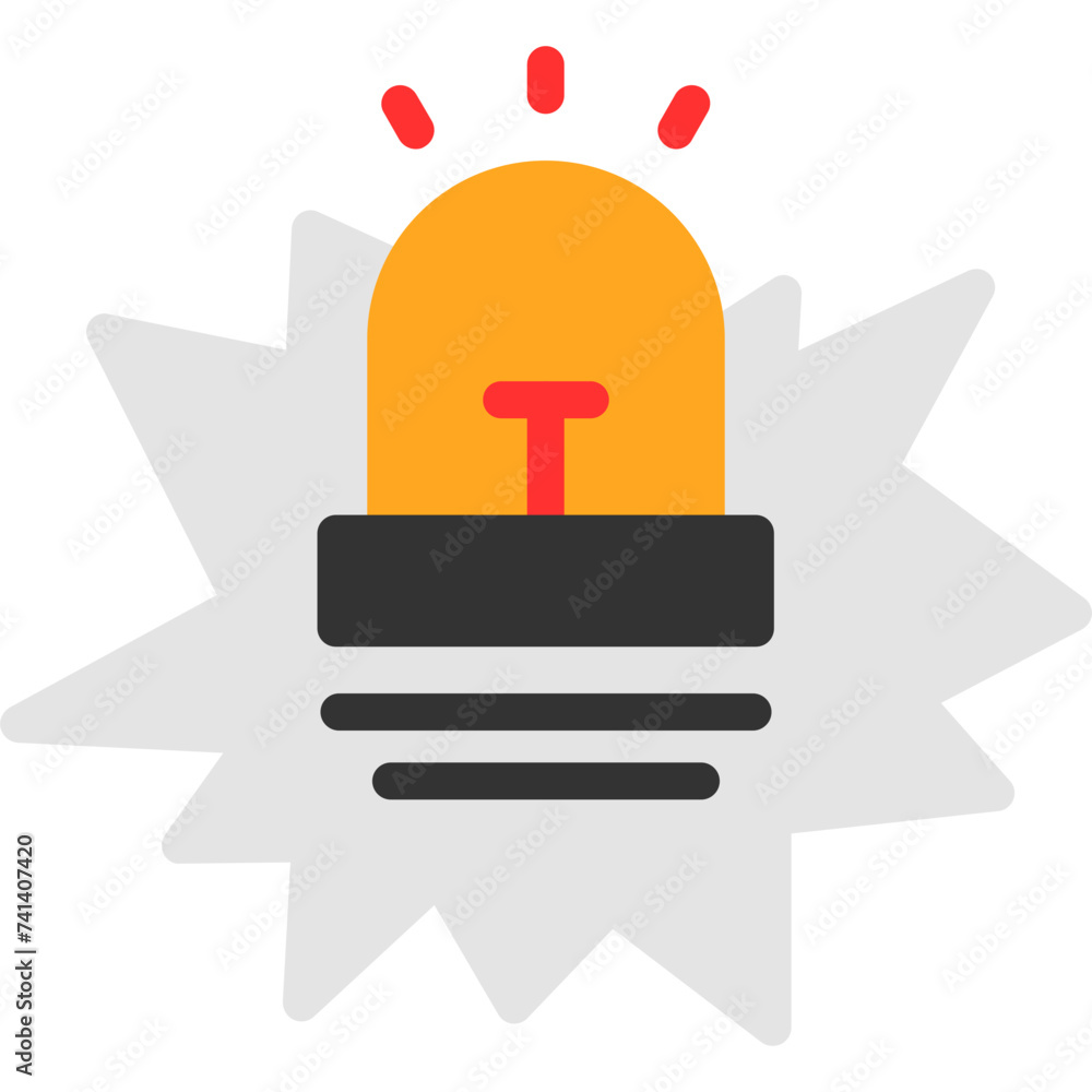 Obraz premium Beacon Burst Icon