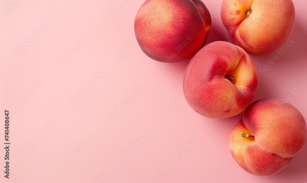 Peaches seen from above wallpaper, on a pink pastel background, kitchen or bakery image backdrop with copy space
Peaches seen from above wallpaper, on a pink pastel background, kitchen or bakery image backdrop with copy space