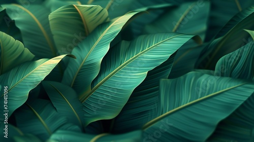 Peaceful Patterns: Minimalist banana leaf designs inspire a sense of inner peace and harmony.
