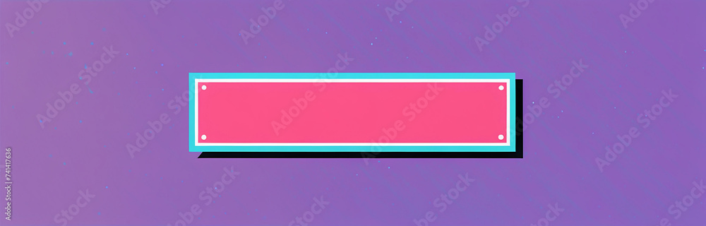 Fotografie Purple web banner with pink full frame for text