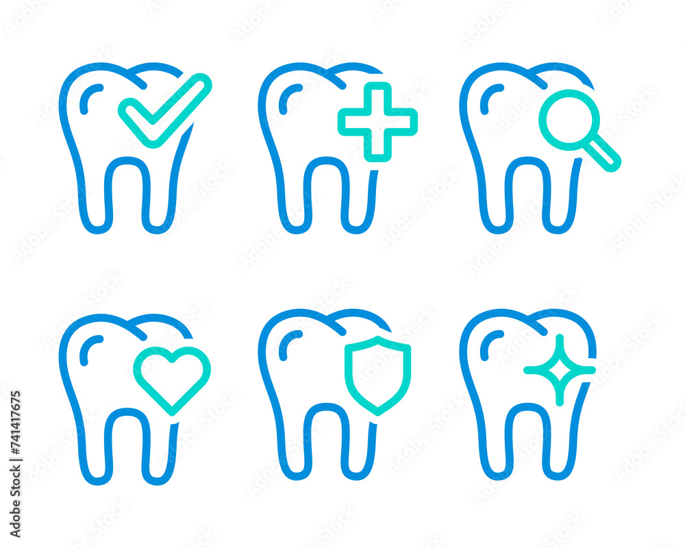 Dentist recommended approved vector icon logo badge Dentist recommended approved vector icon logo badge