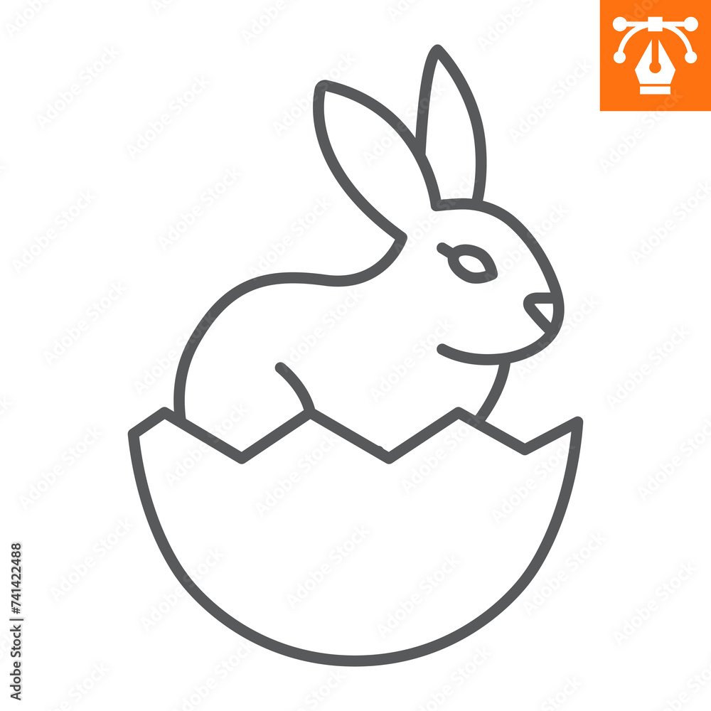 Rabbit line icon
