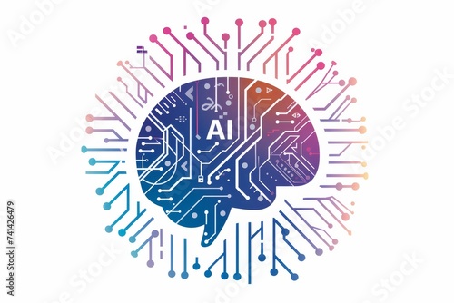 AI Brain Chip mos. Artificial Intelligence text summarization mind it investments axon. Semiconductor kanban circuit board brain computer interface user experience photo