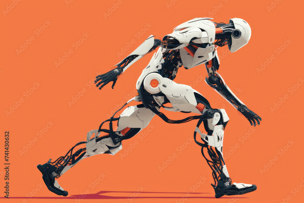 Obraz premium Advanced prosthetic limbs incorporate robotics to mimic natural movements, offering better functionality