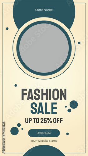 Fashion Sale Editalbe  Social Media Stories (ID: 741431829)