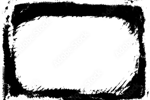 Abstract Black Photographic Edges for Landscape Photos	